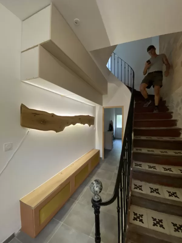 Meuble en bois, Vence, Cocon d’Ébène