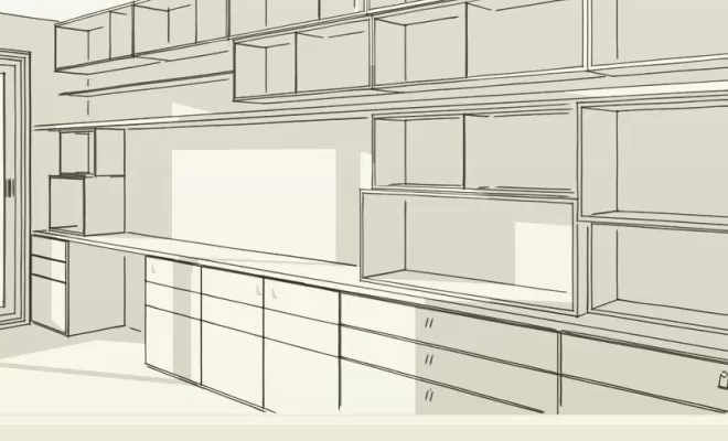 Croquis architecte d'intérieur, Vence, Cocon d’Ébène