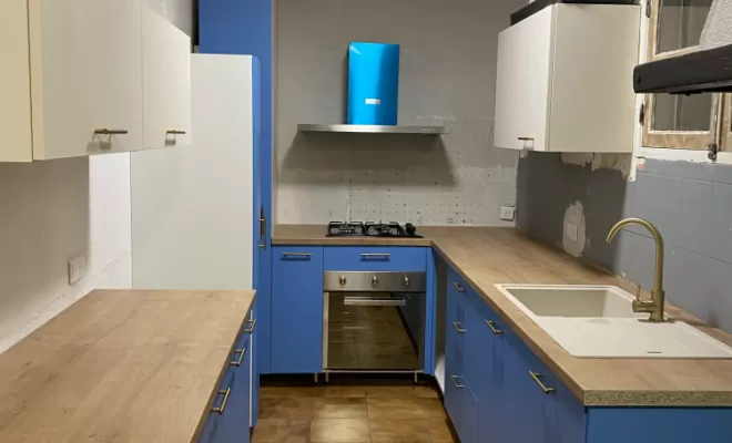 Cuisine en bois sur mesure, Vence, Cocon d’Ébène