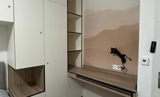 Meuble de Rangement sur Mesure pour une chambre, Vence, Cocon d’Ébène
