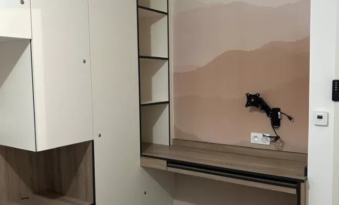 Meuble de Rangement sur Mesure pour une chambre, Vence, Cocon d’Ébène
